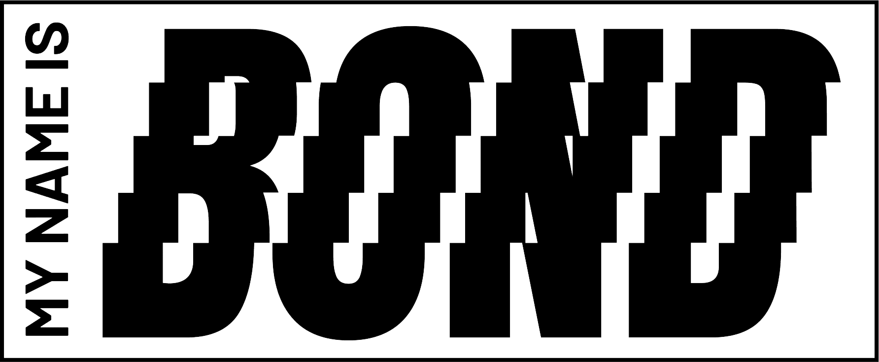 Logo My name is Bond