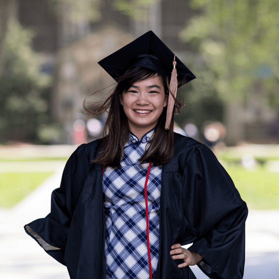 Edith graduation from college.