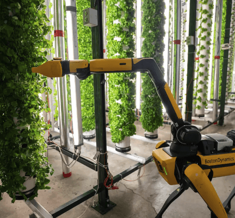 Interius Farms Vertical Farming Robotics