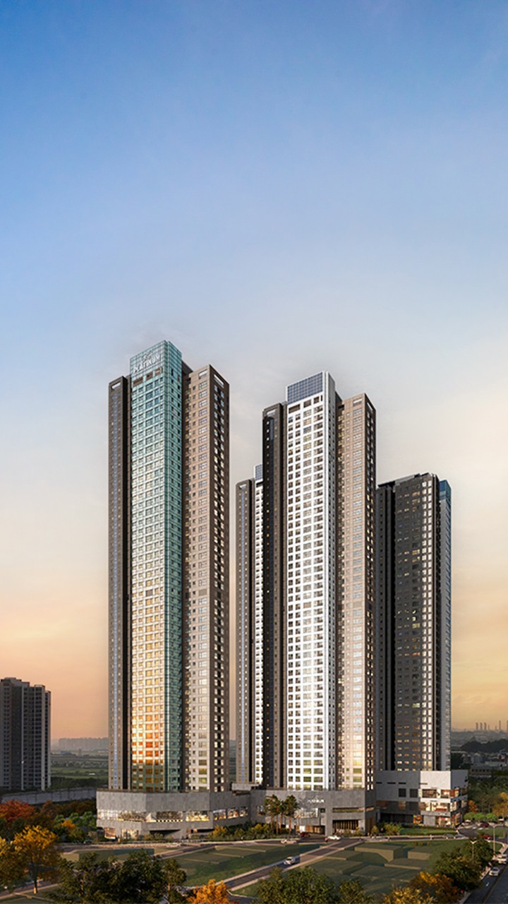 평택 쌍용 더플래티넘 스카이헤론 투시도