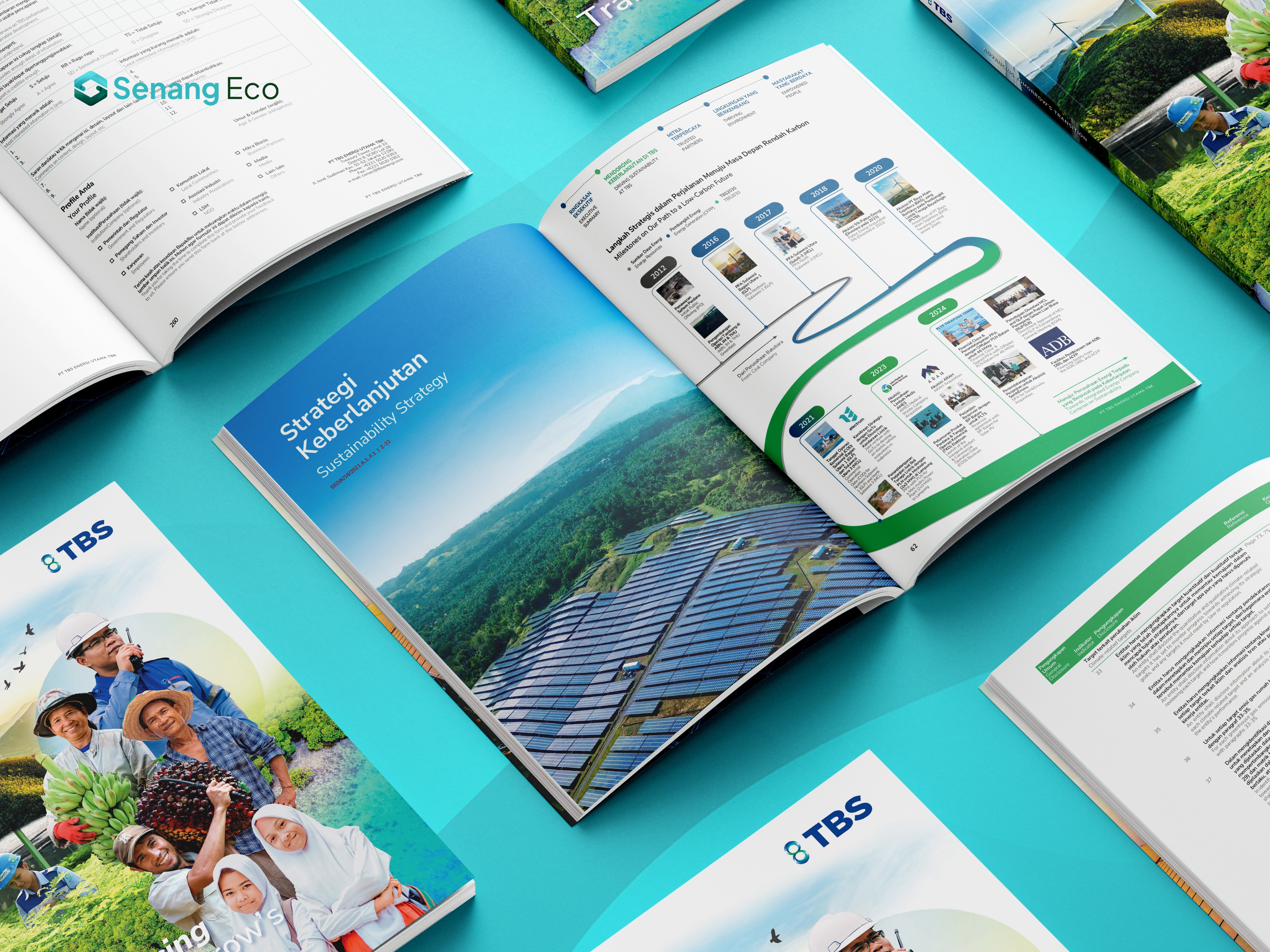 TBS Sustainability Report 2024 and Data Calculations