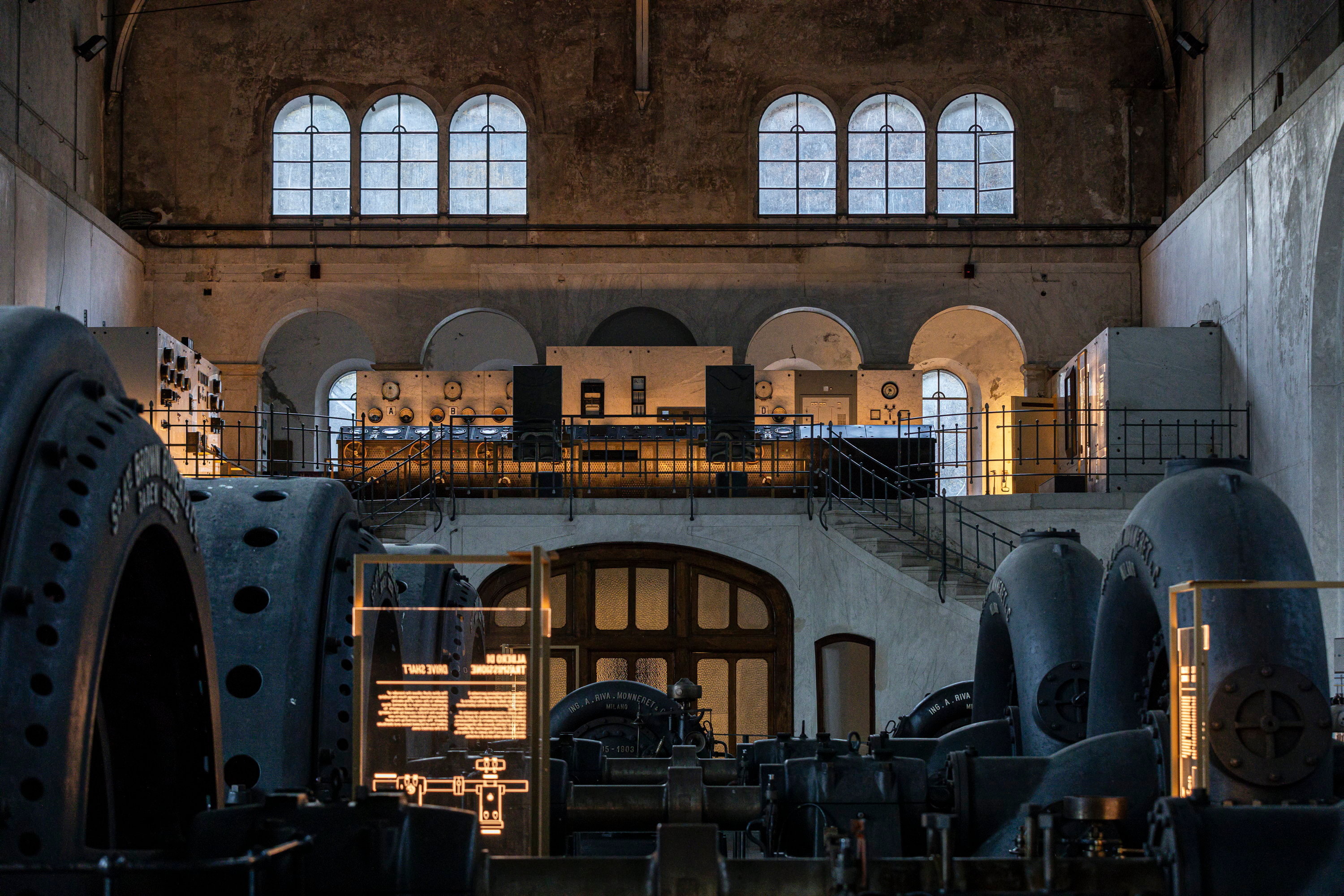 Centrale Idroelettrica Antonio Pitter interni museo