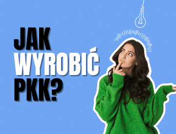 Kobieta w zielonej bluzie zastanawia się, jak wyrobić PKK – numer profilu kandydata na kierowcę.