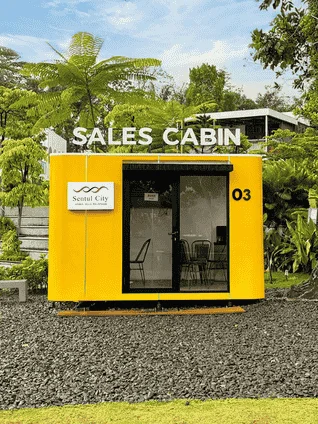 sales cabin sentul city modular prefab