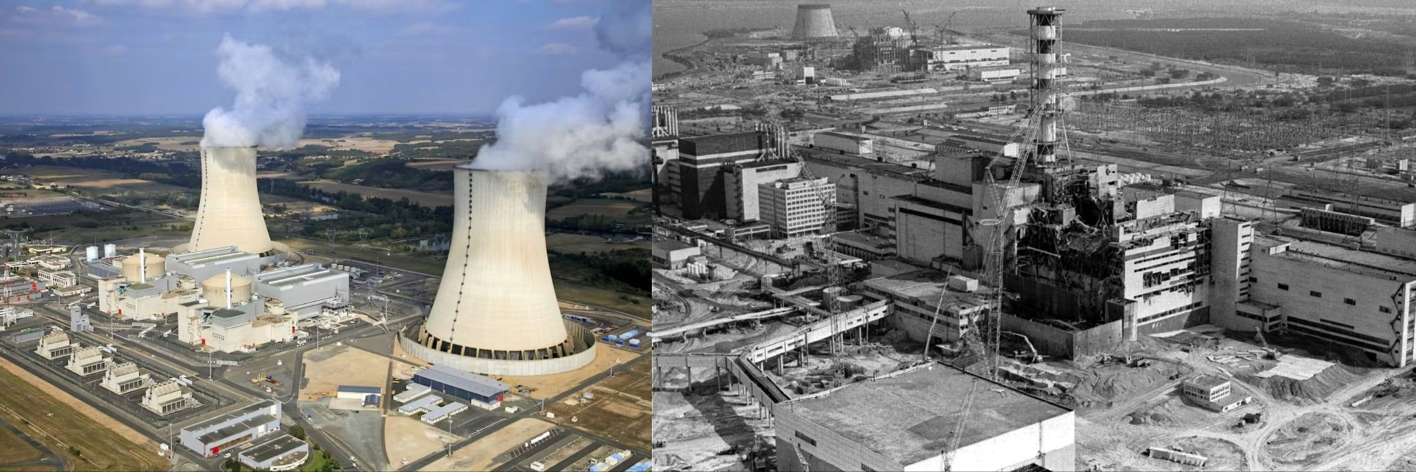 Civaux nuclear power plant in France