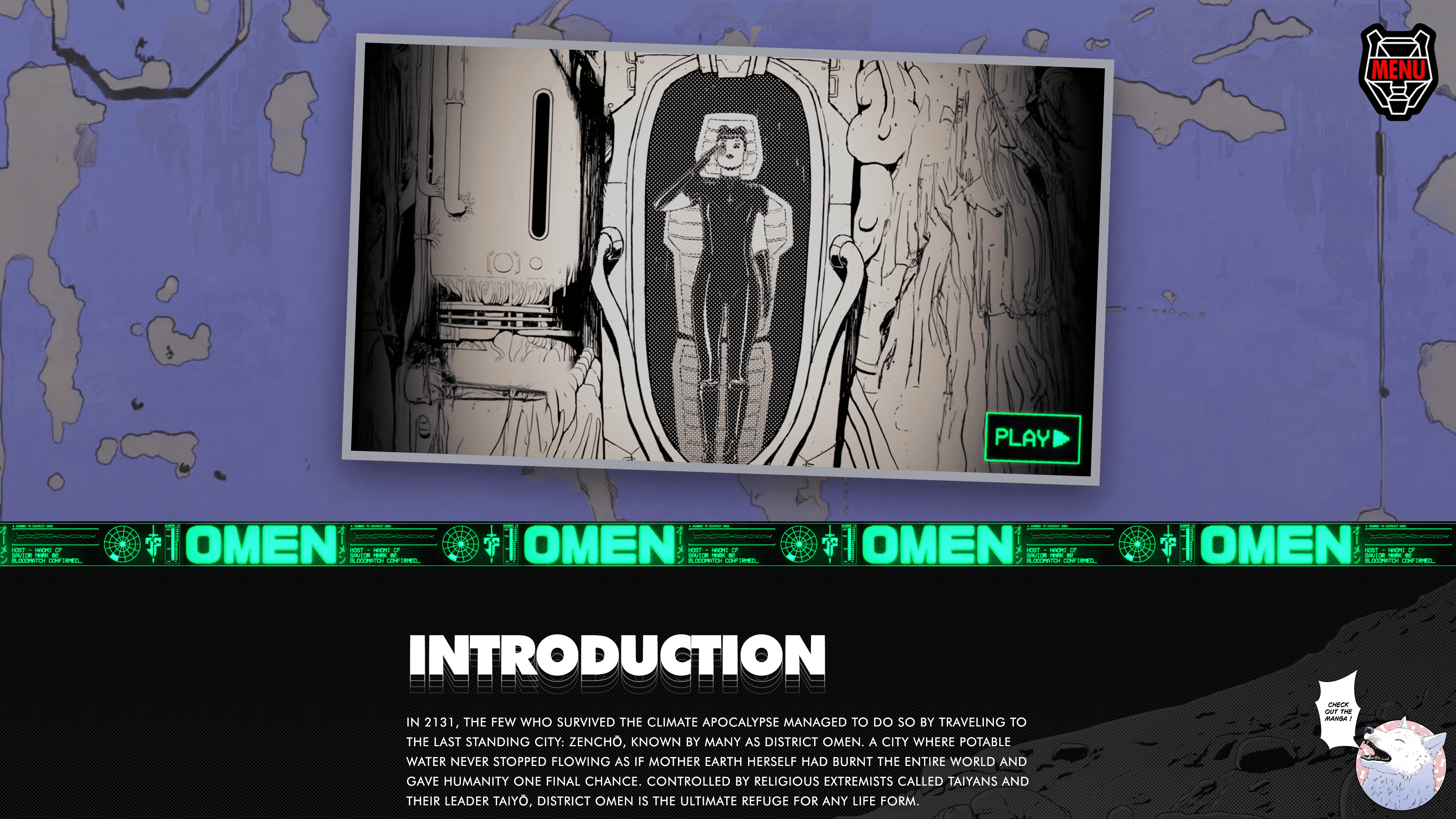Video trailer section.