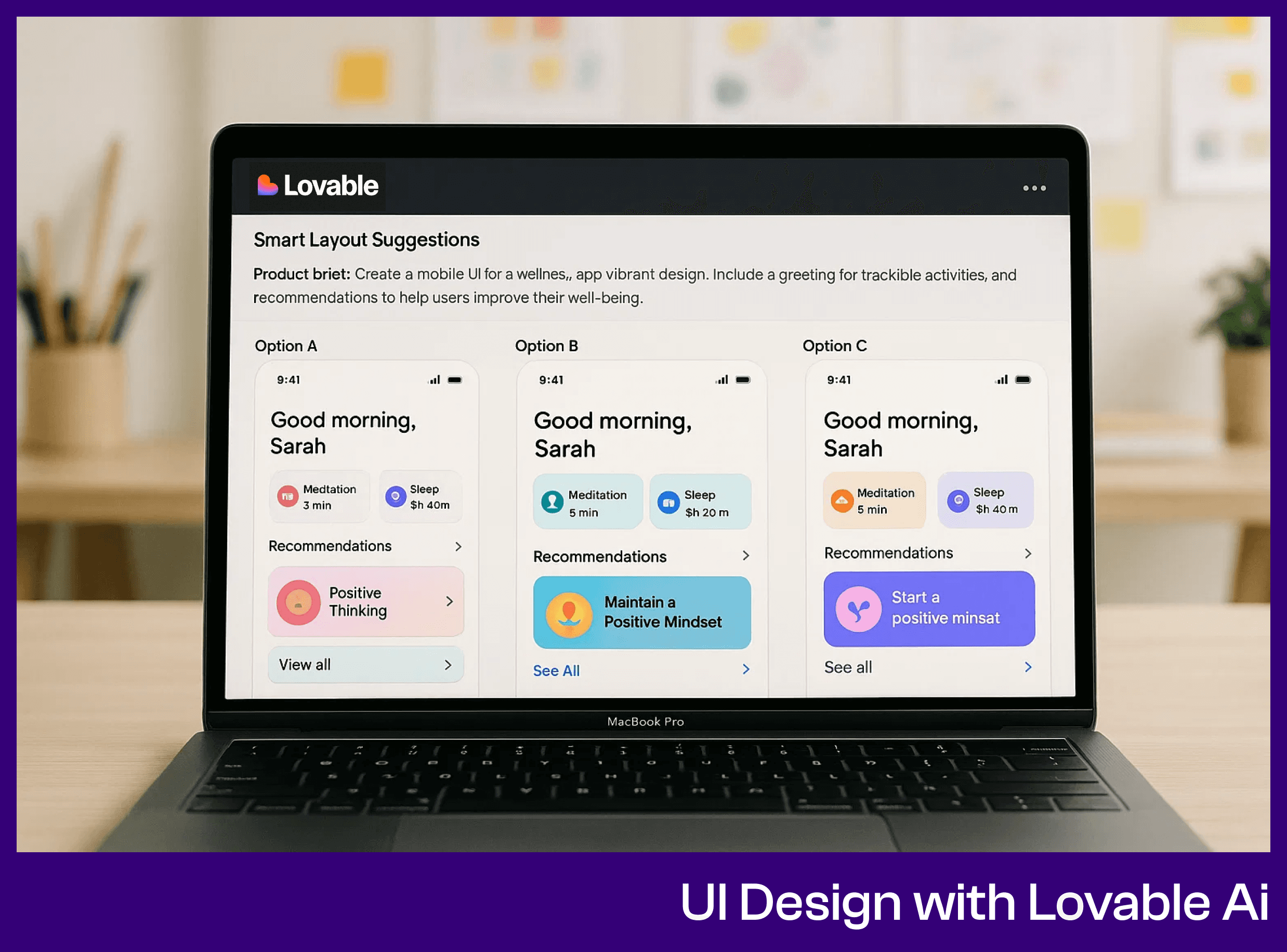 Women On Neon Background