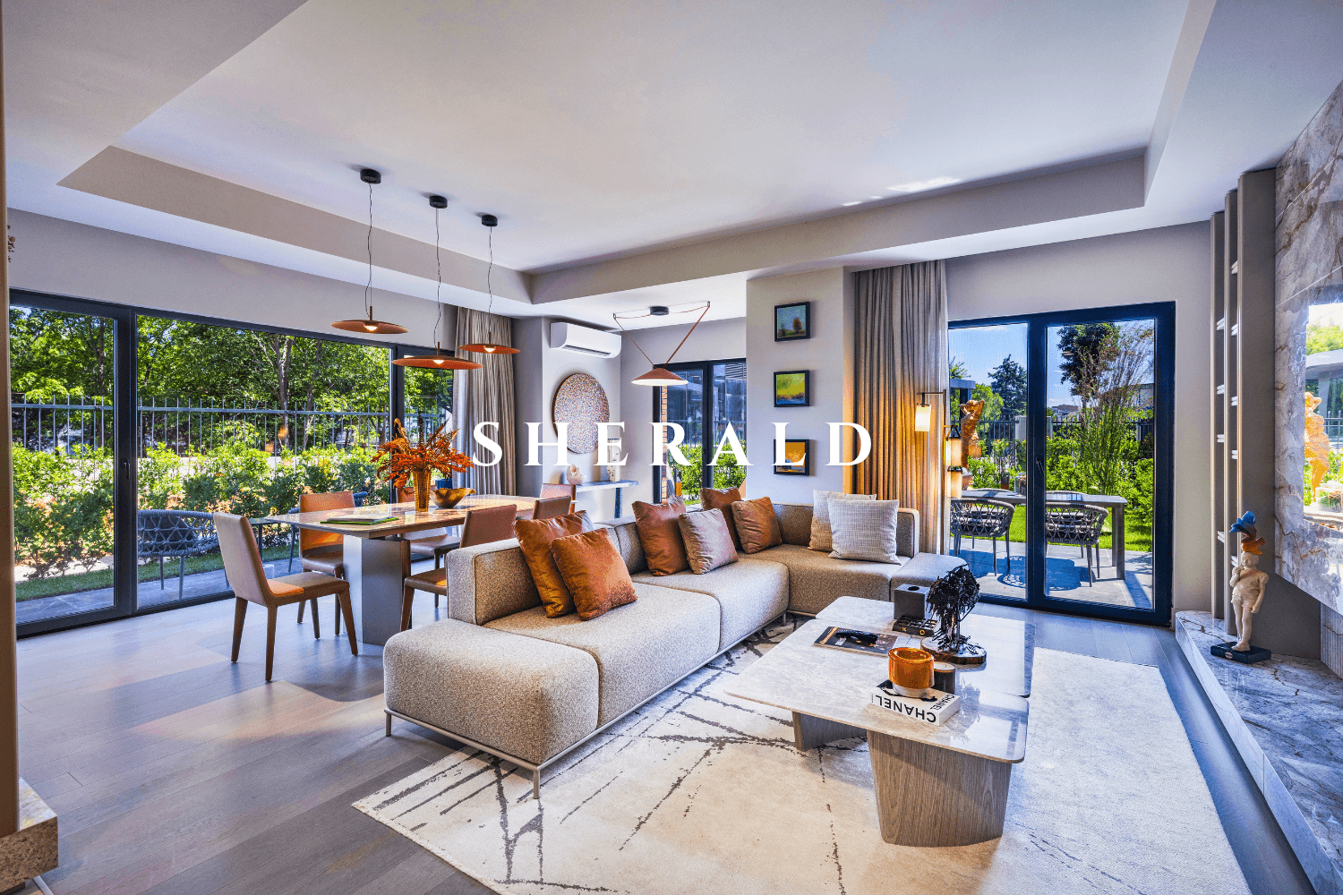 luxury apartment in dap yeni levent sariyer istanbul