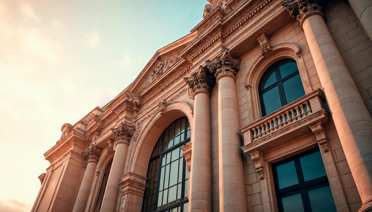 Deux professionnels en discussion lors d’une réunion de travail, illustrant les enjeux de la Loi Jeanbrun, la réforme logement social.