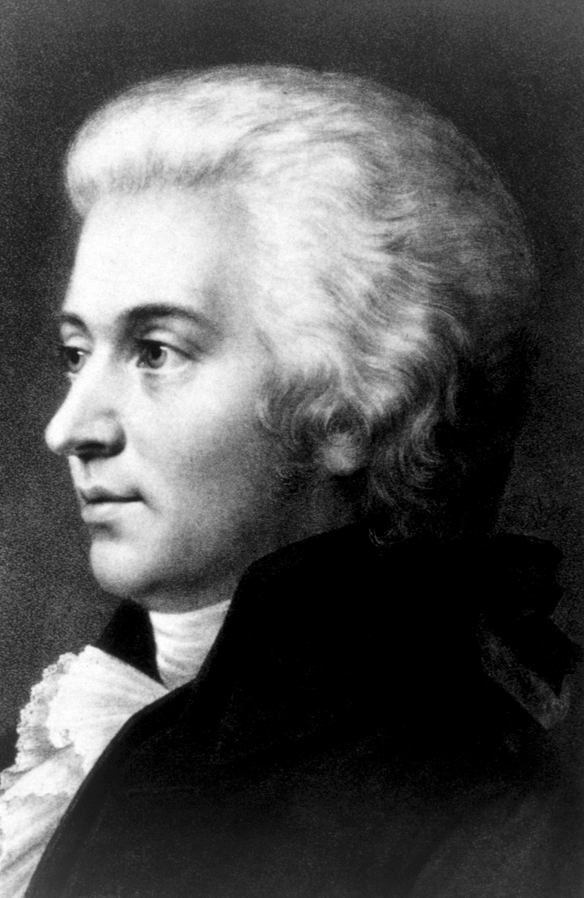 Portrait of Wolfgang Amadeus Mozart