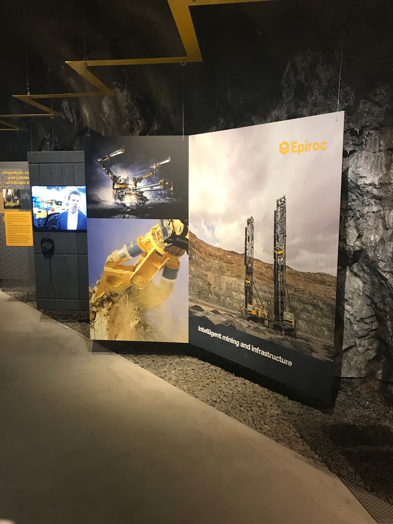 Epirock utställning tekniska museet