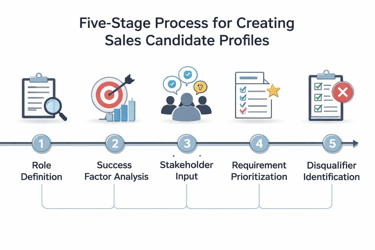 Candidate profile development steps