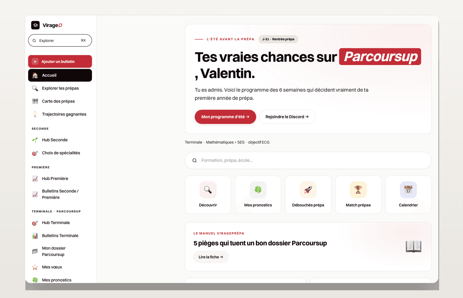 Comparer toutes les prépas en un coup d’œil