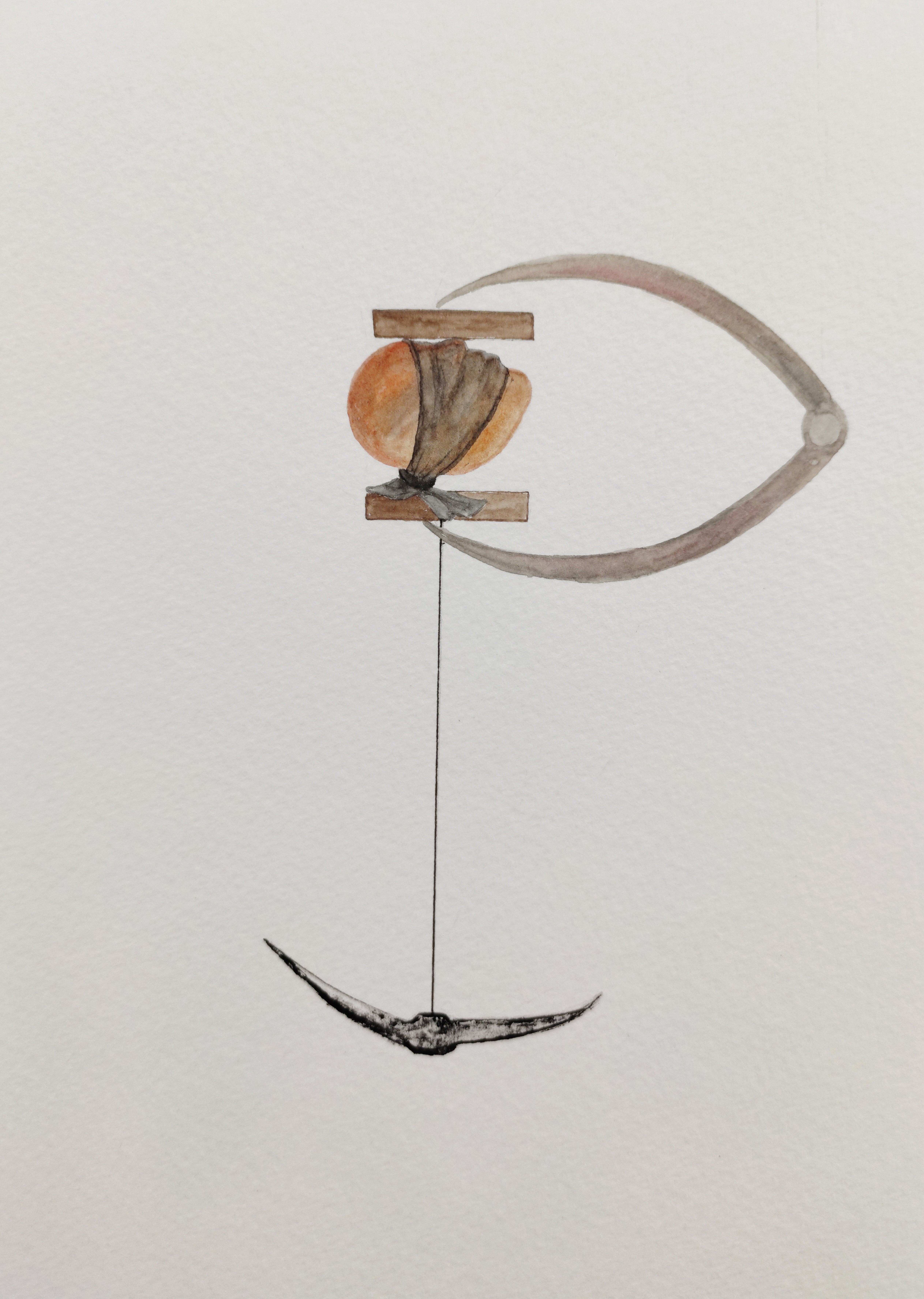 herd of sheep on road painting