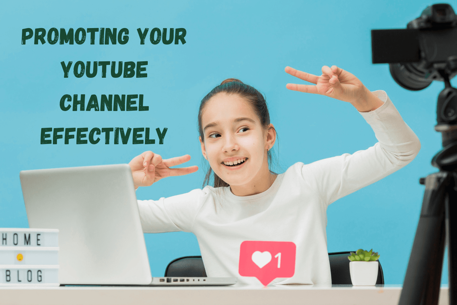 A visually engaging graphic showcasing strategies for effectively promoting a YouTube channel to increase viewership.