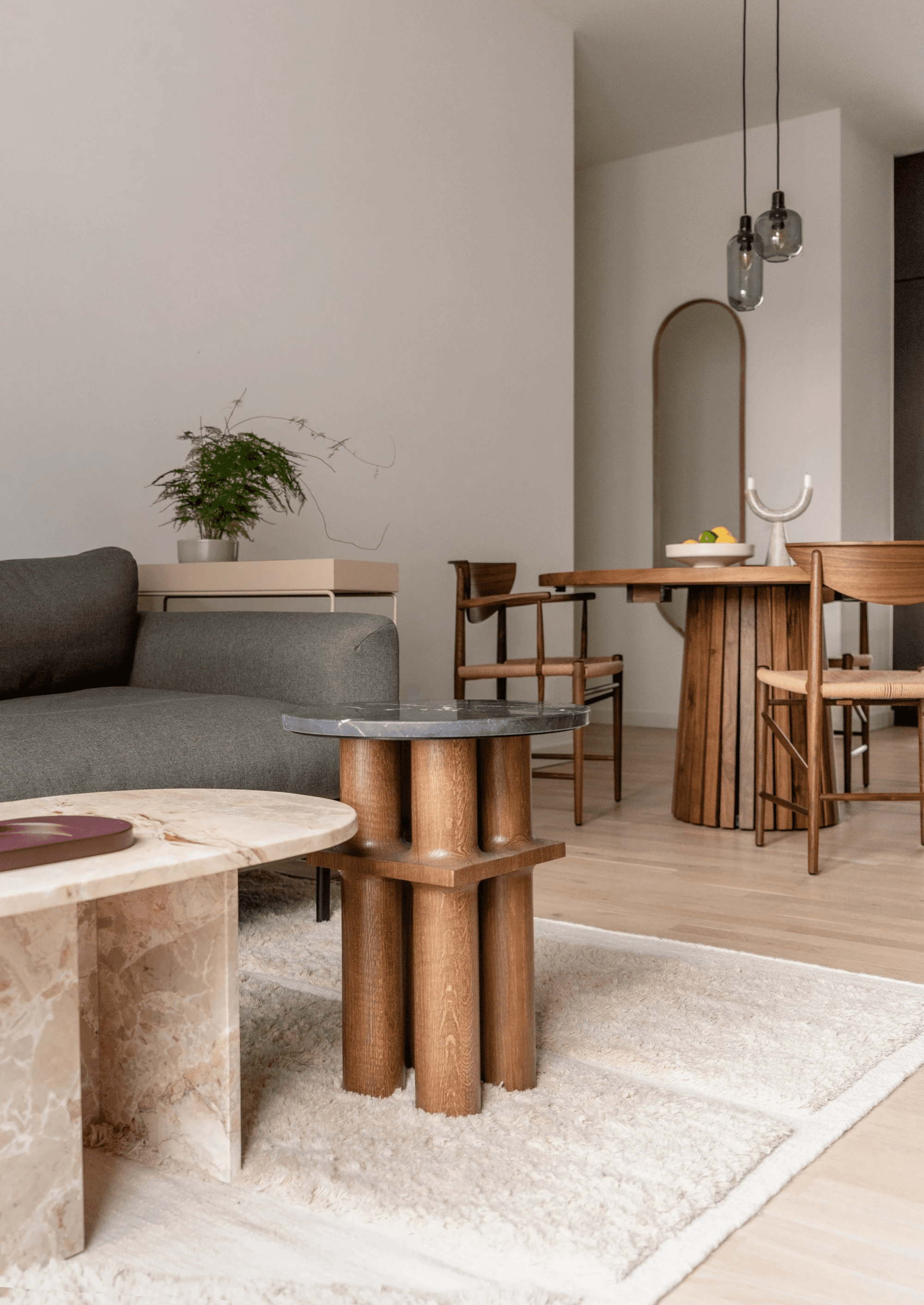 berlin penthouse inneneinrichtung wohnzimmer