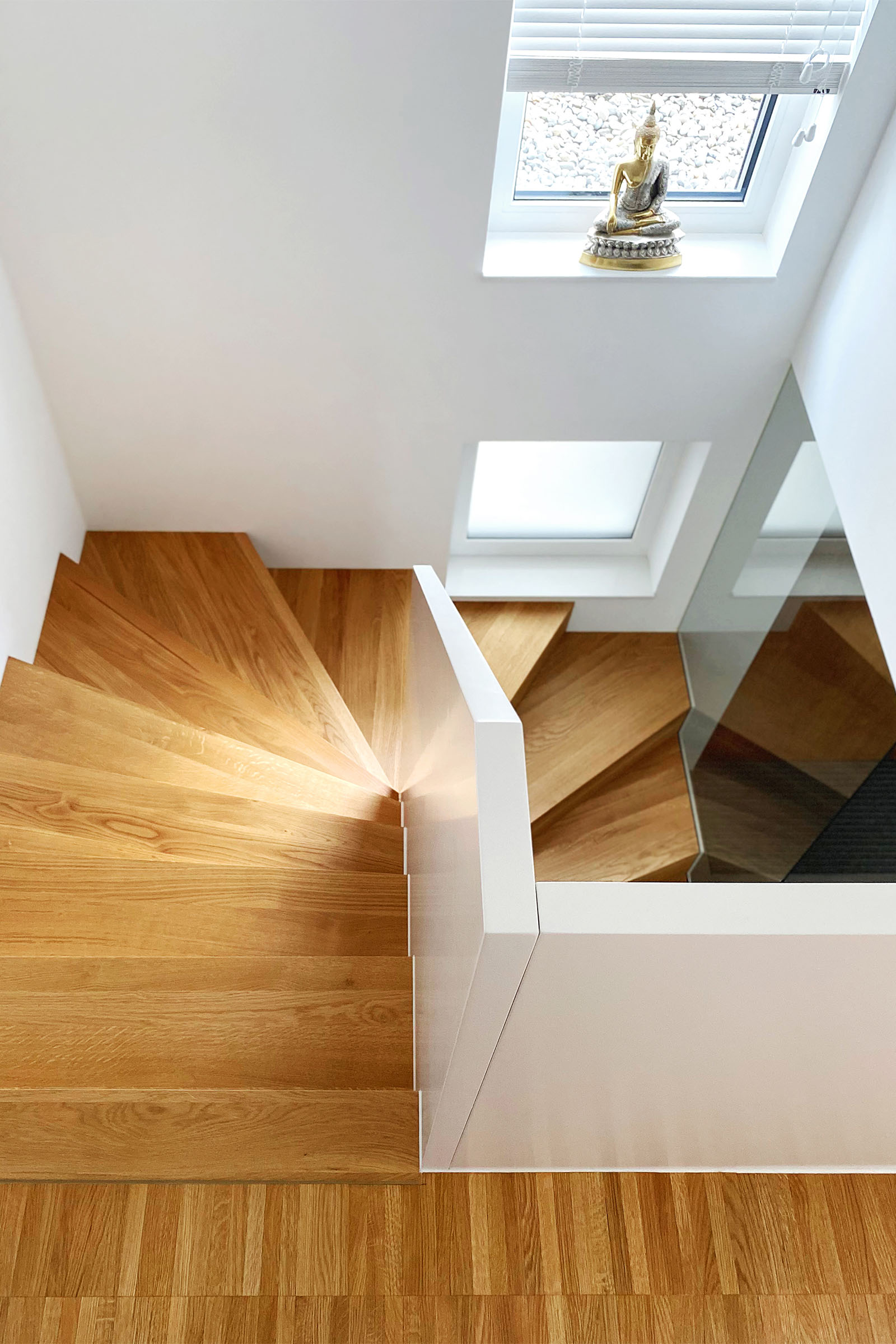 Treppenhaus von oben