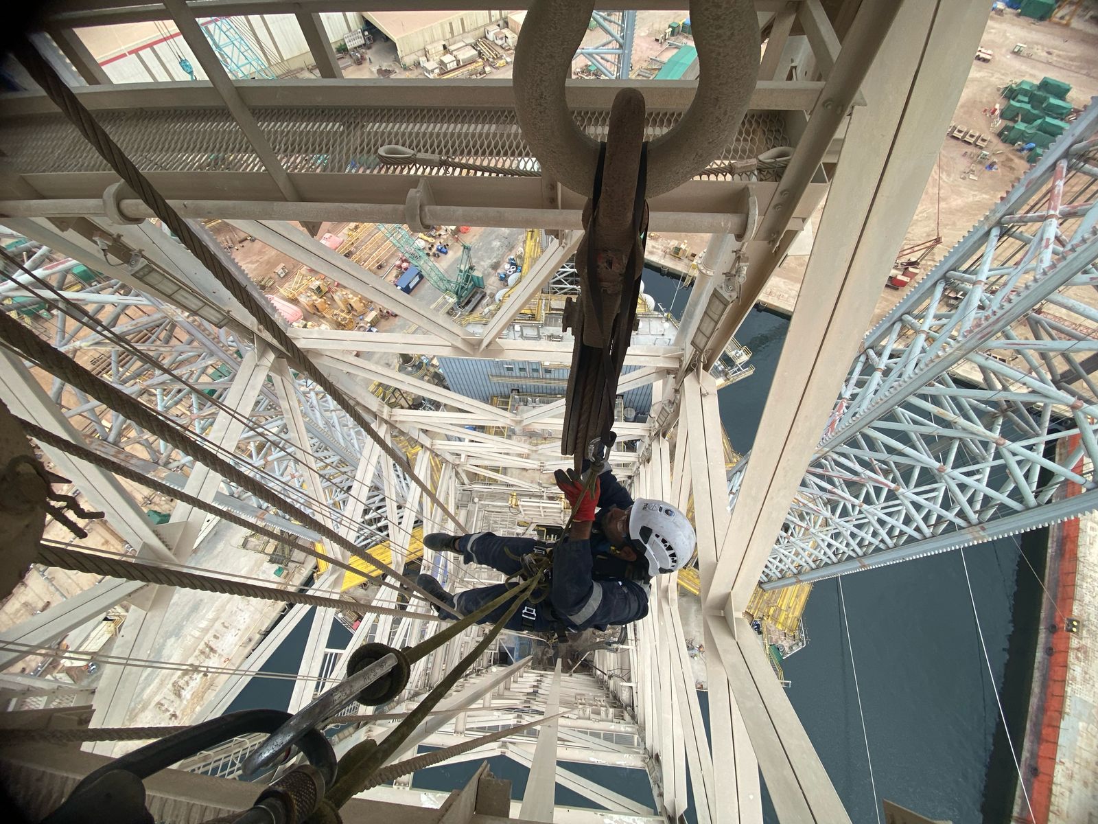 API Cat III Inspection in the Derrick