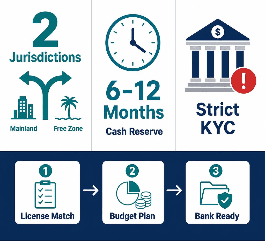 Infographic: Top Challenges of Opening a New Business in Dubai and How to Overcome Them