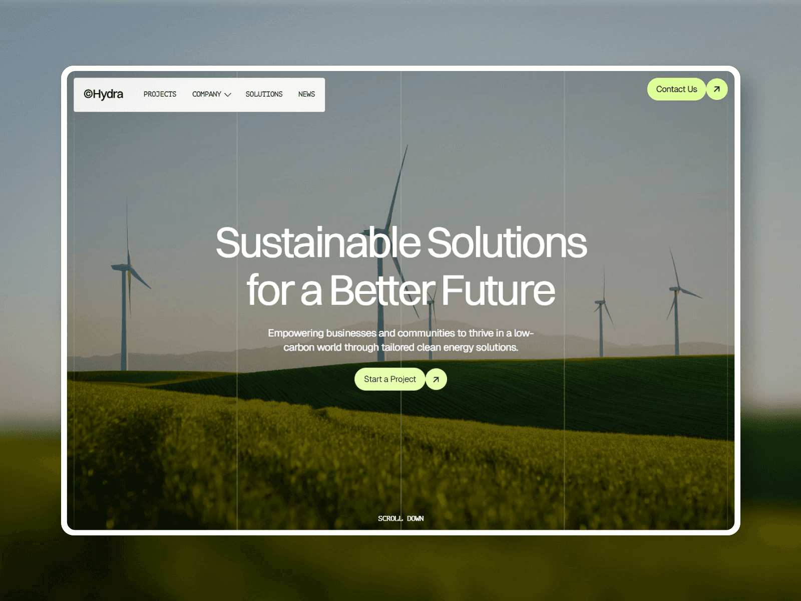 Hydra - Consulting Framer Template