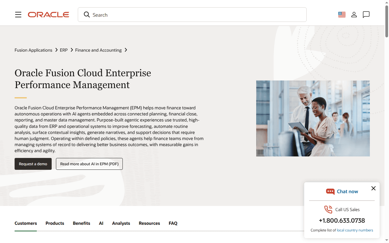Oracle Fusion Cloud Enterprise Performance Management