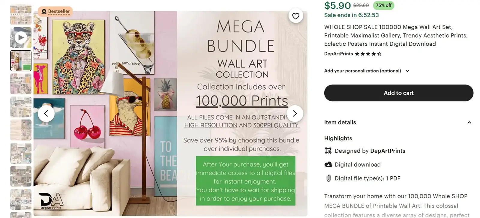 Etsy Printables