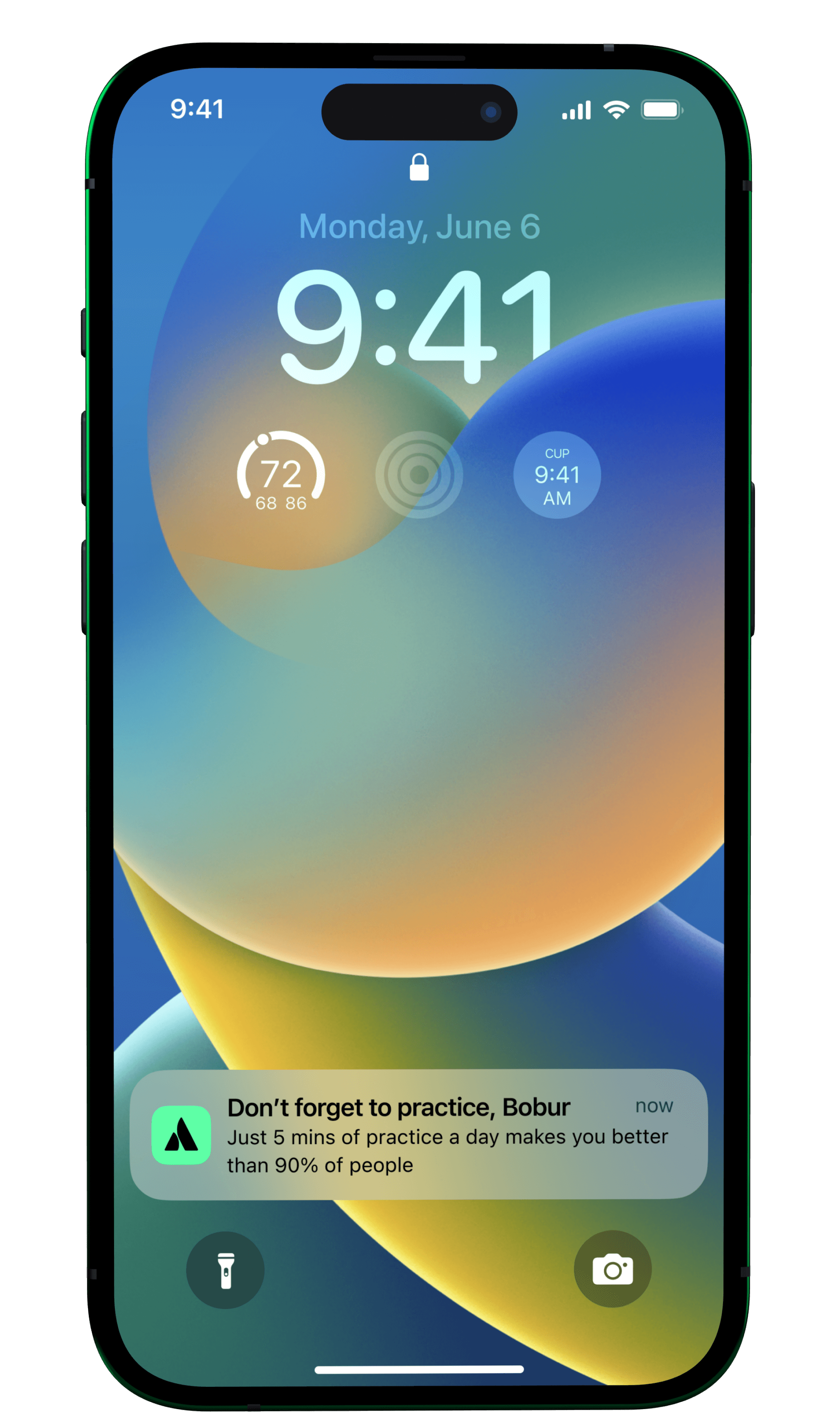 App screen