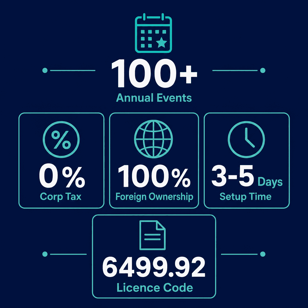 Infographic: Start a Investment In Sport Enterprises & Management Business in Dubai