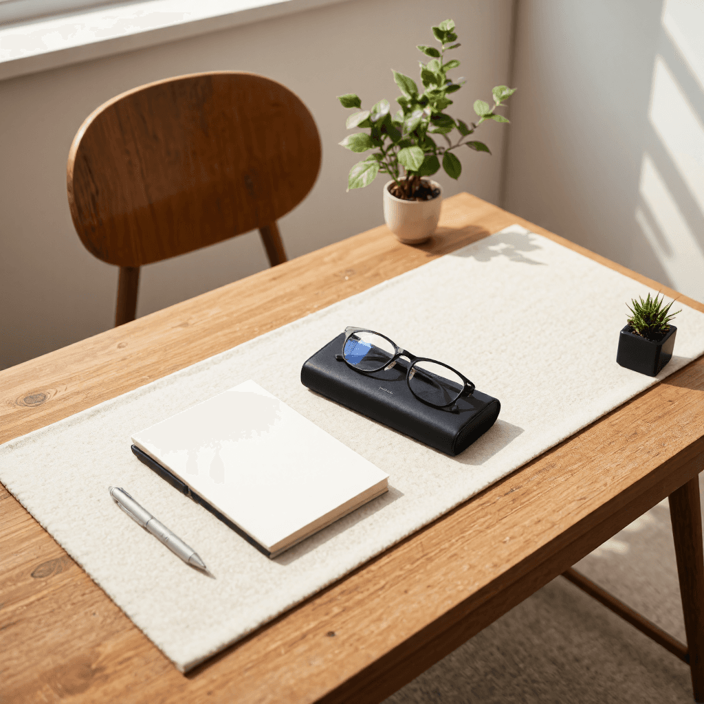 product photography of eyeglasses case