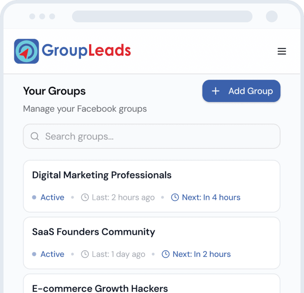 Facebook Group Lead Generation