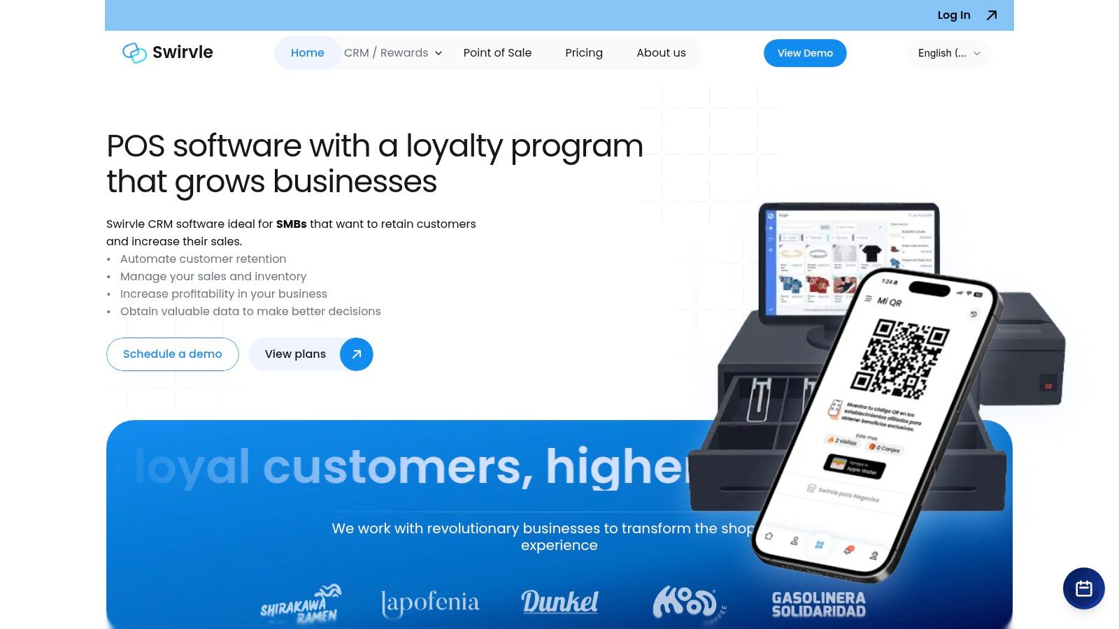 Screenshot from https://swirvlehub.com