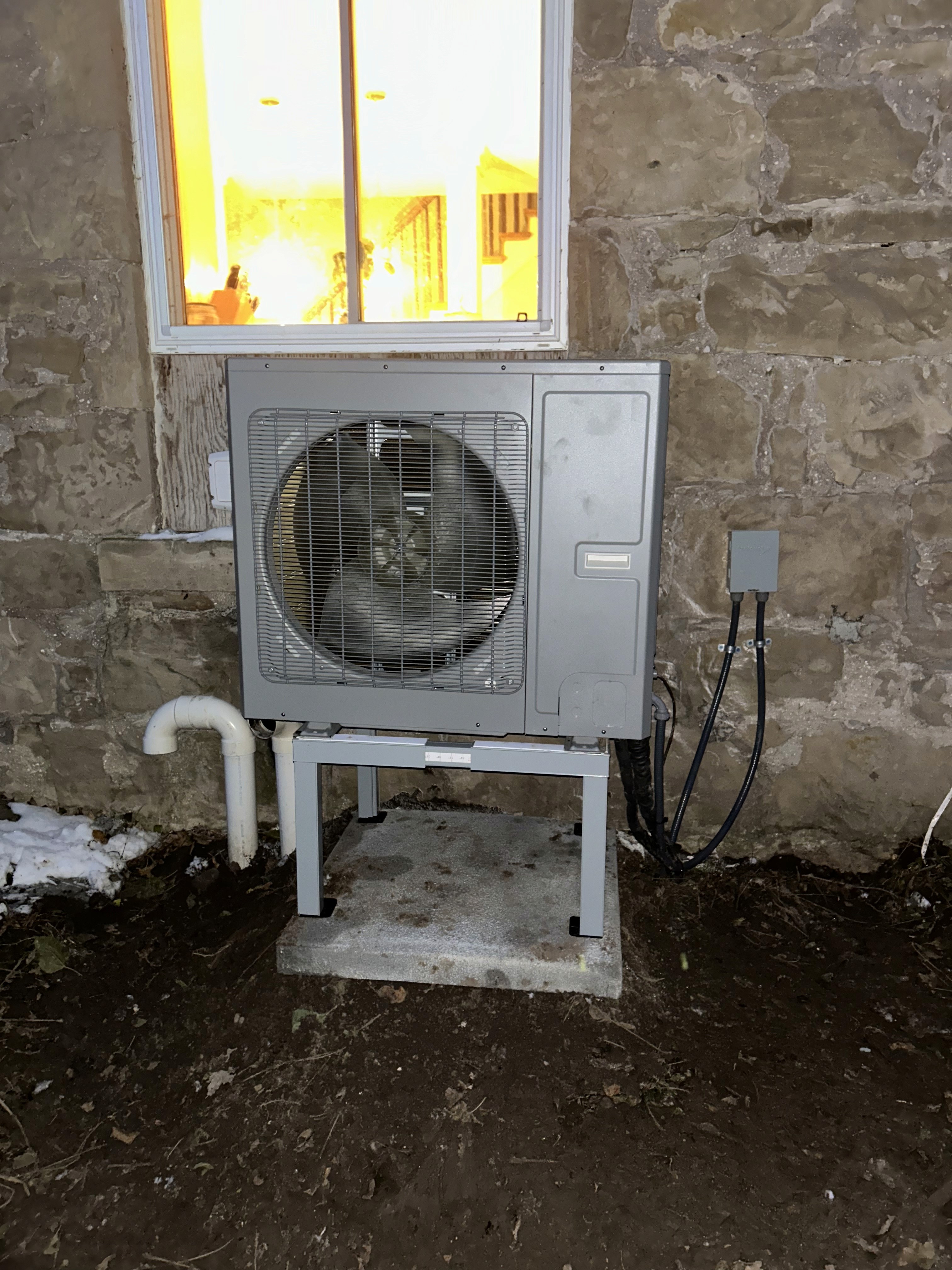 Goodman central AC. Single-day install, financing from $20 biweekly through Financeit.