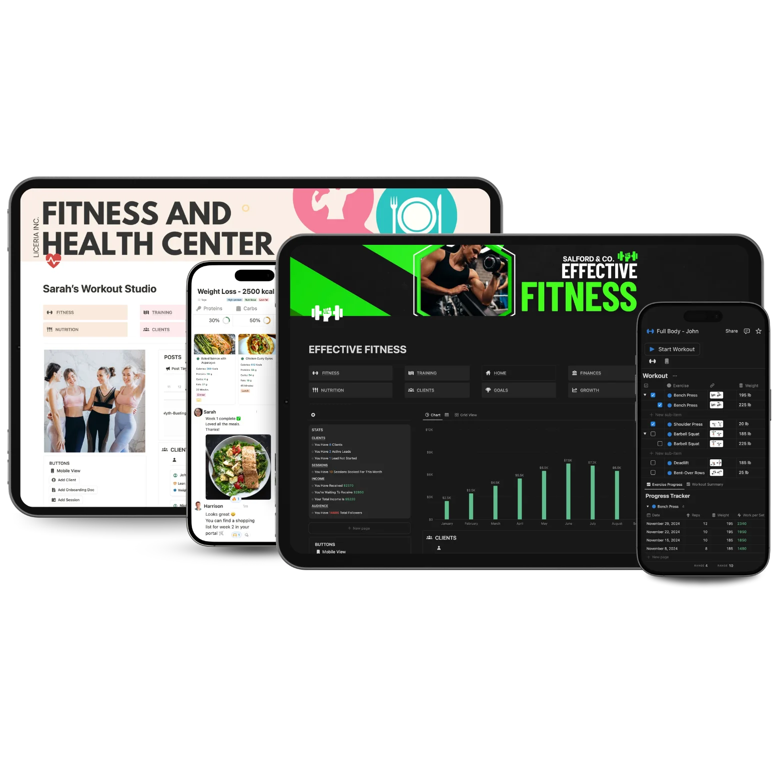free personal trainer software