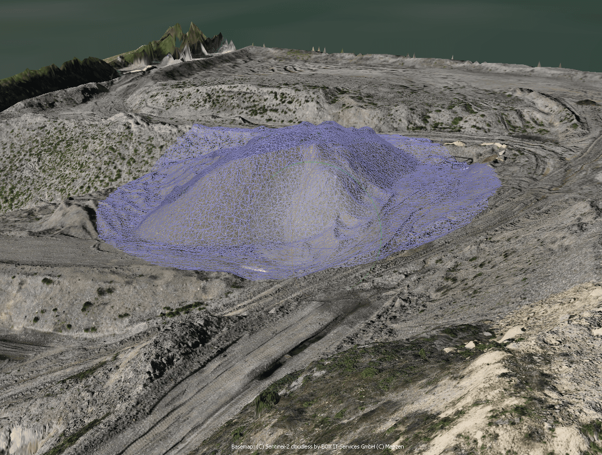 High-accuracy drone mapping using Galileo HAS corrections for georeferenced stockpile measurements.