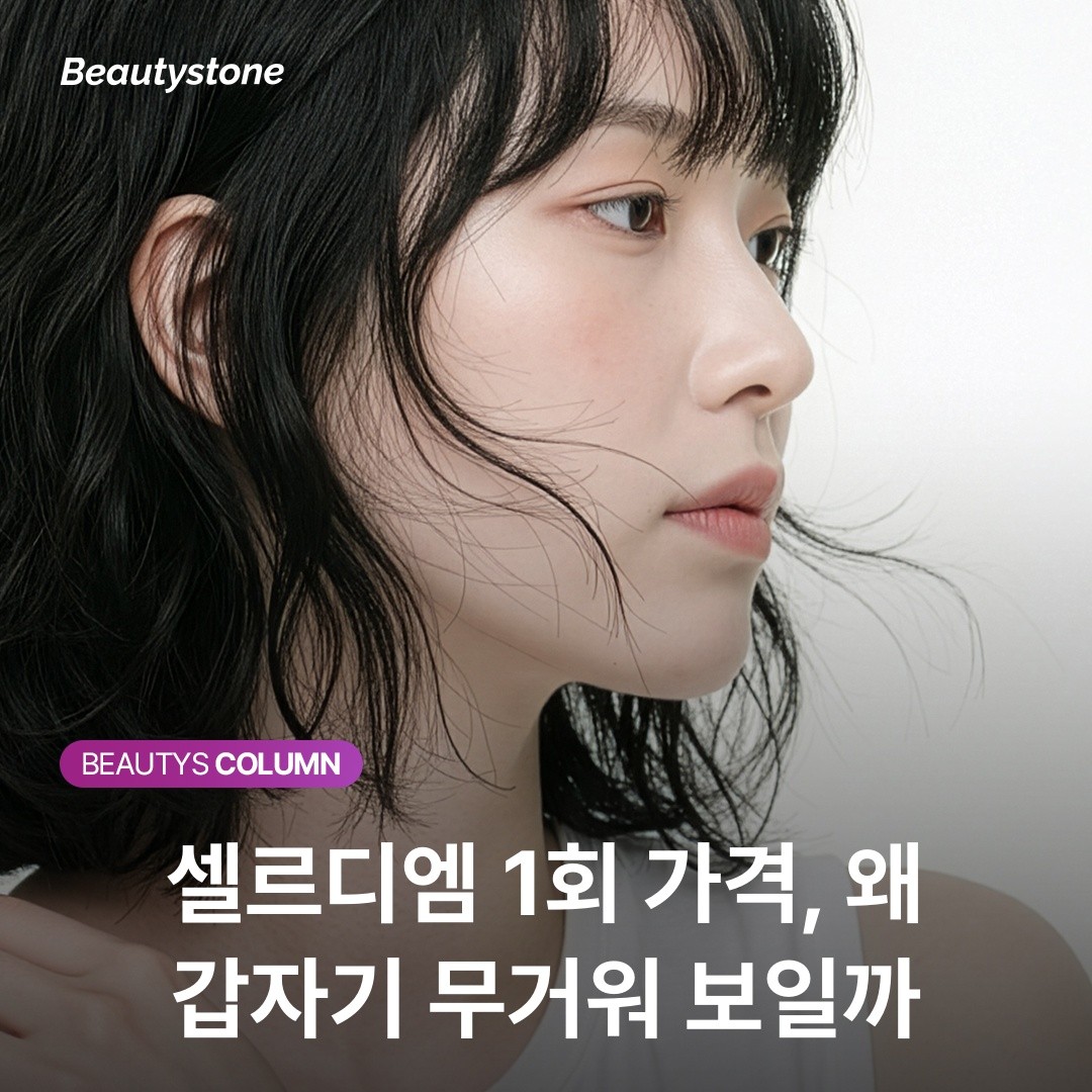 셀르디엠 1회 가격, 왜 갑자기 무거워 보일까