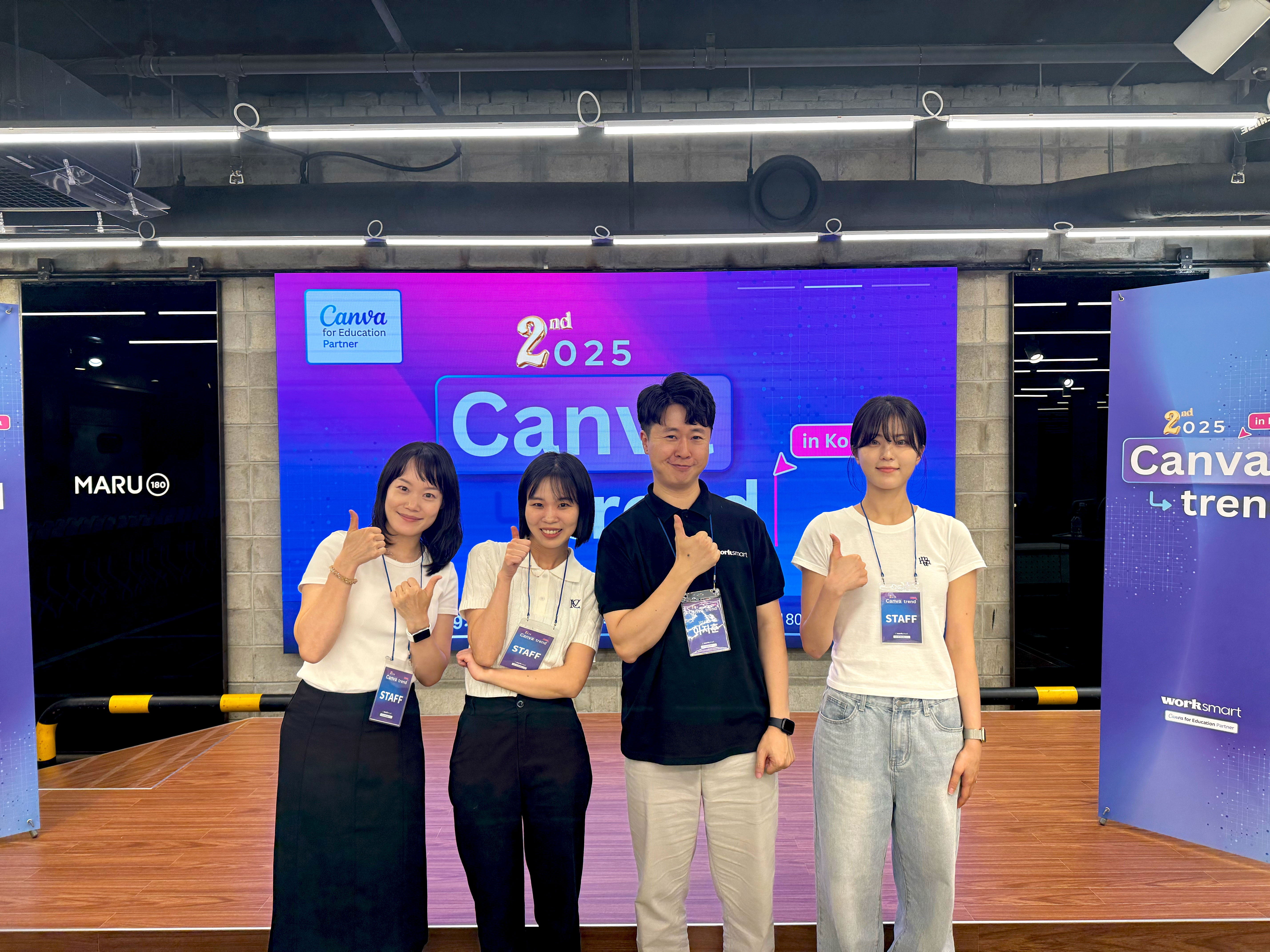 캔바 공식 교육 및 리셀러 파트너로 국내 최초 선정된 워크스마트 이지훈 대표가 Canva Reseller Partner로 공식 선정되면서 캔바 교육 및 엔터프라이즈 라이선스를 국내 정식 도입하고 지원하는 캔바 리셀러 파트너임을 알려주는 이미지