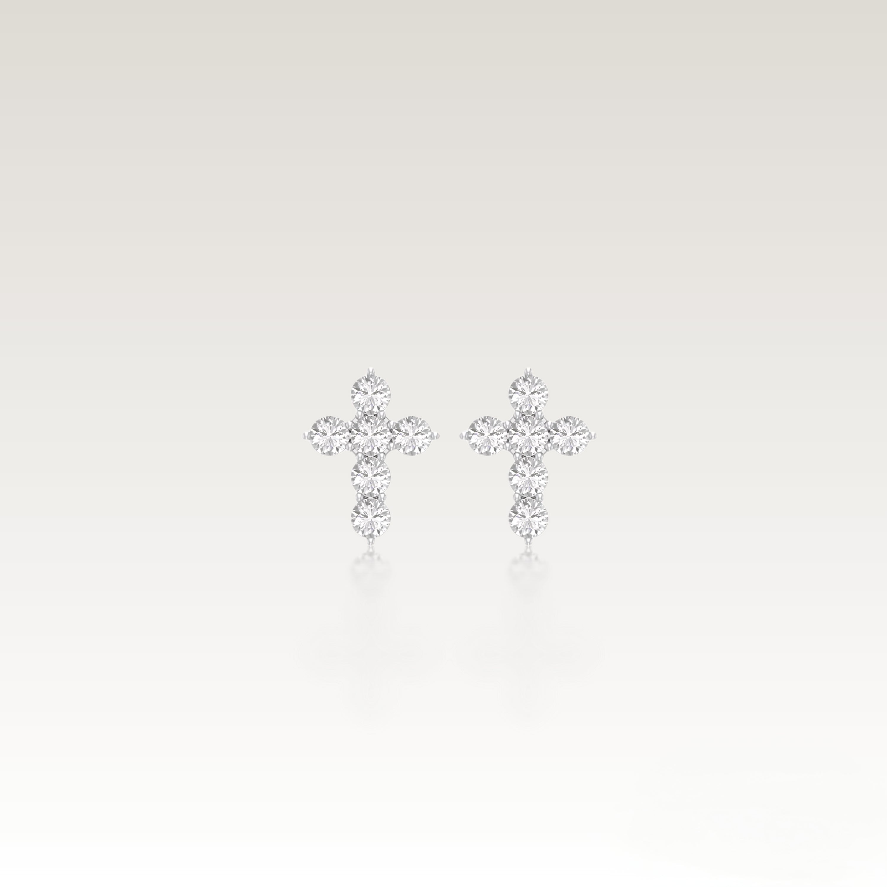 SAINT' Cross Earrings image 3