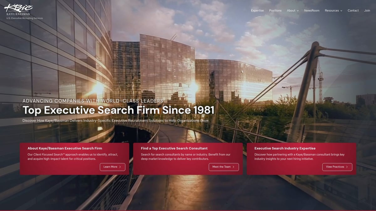 7 Essential Medical Sales Headhunters to Watch in 2026 - Kaye/Bassman International