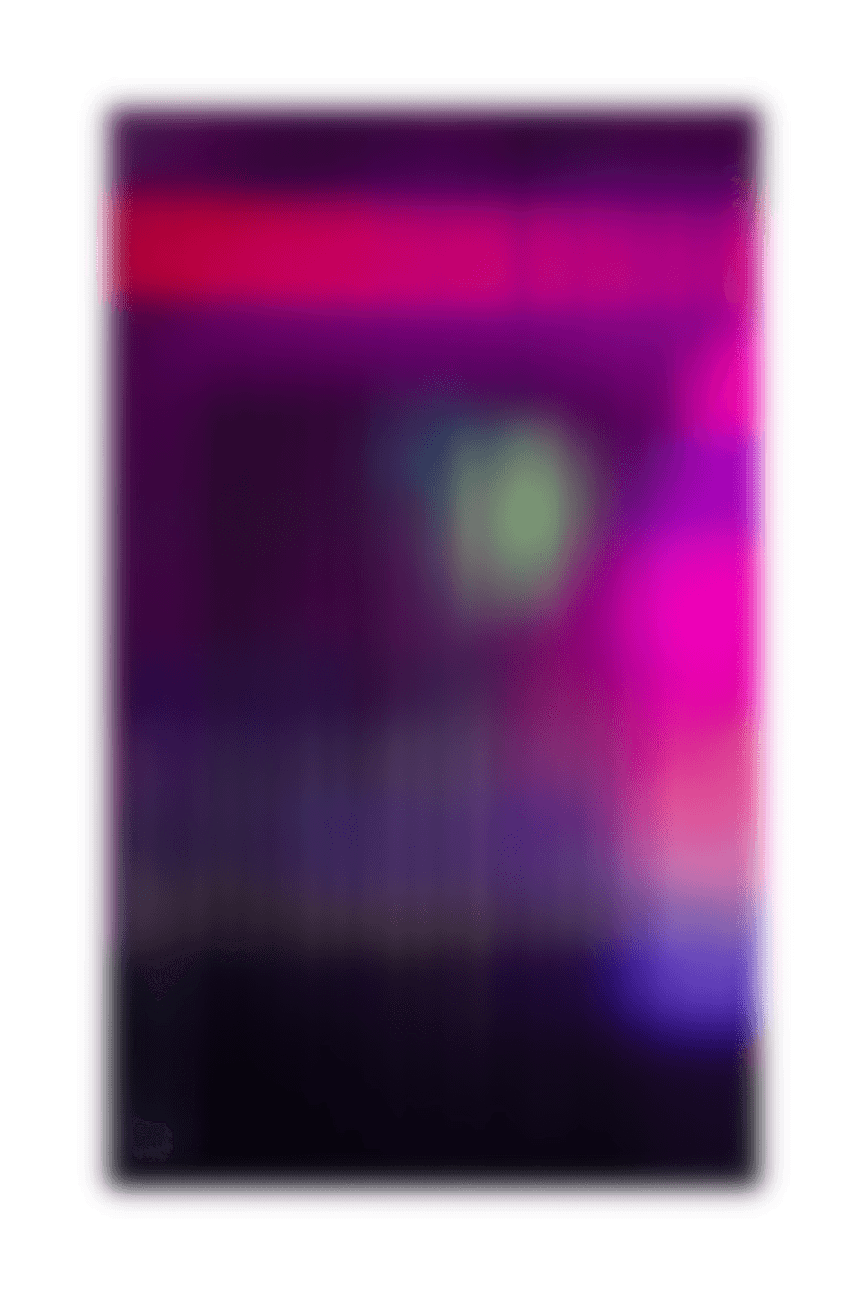 a group of people standing in a dark room