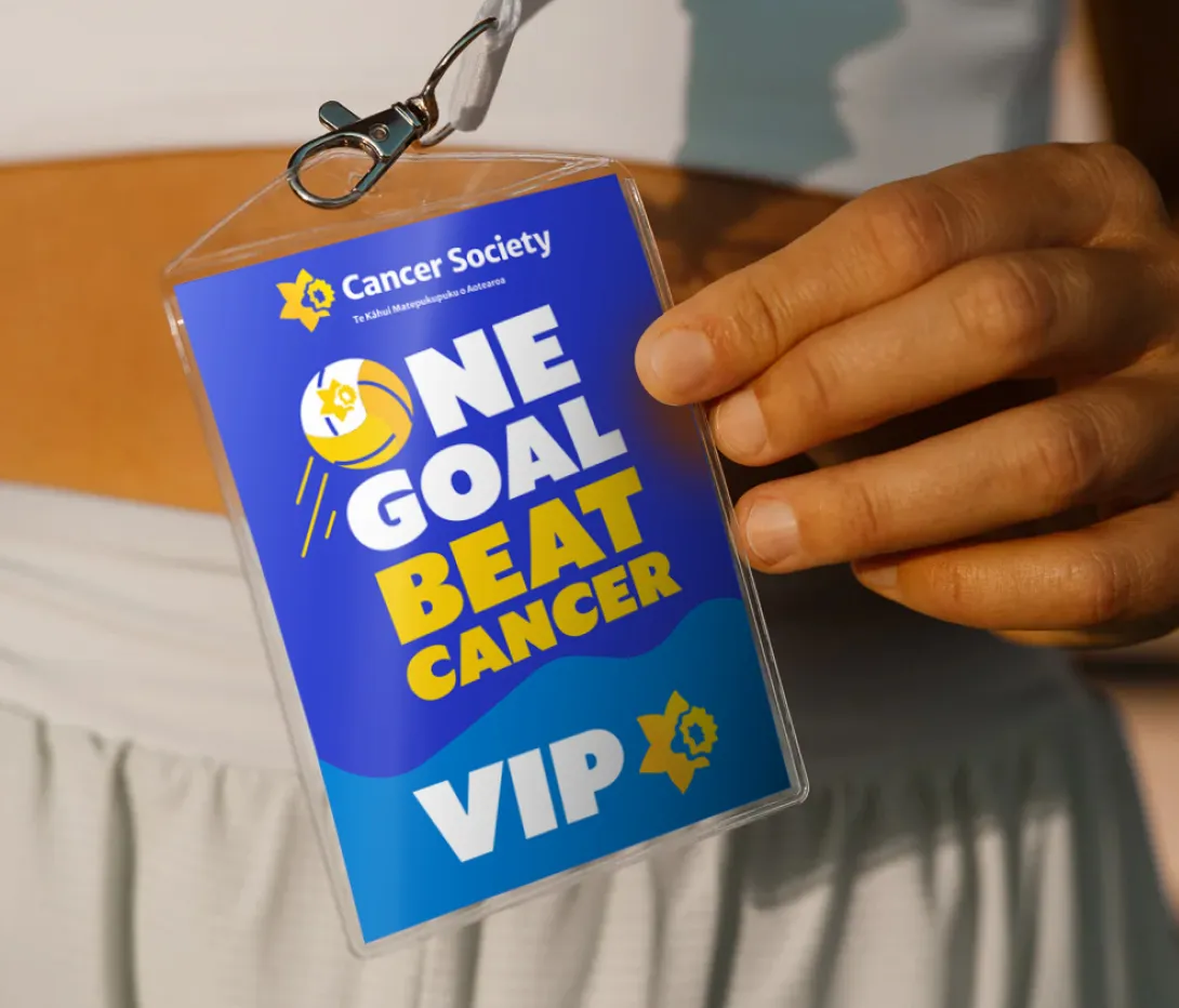 Cancer society Southern campaign lanyard
