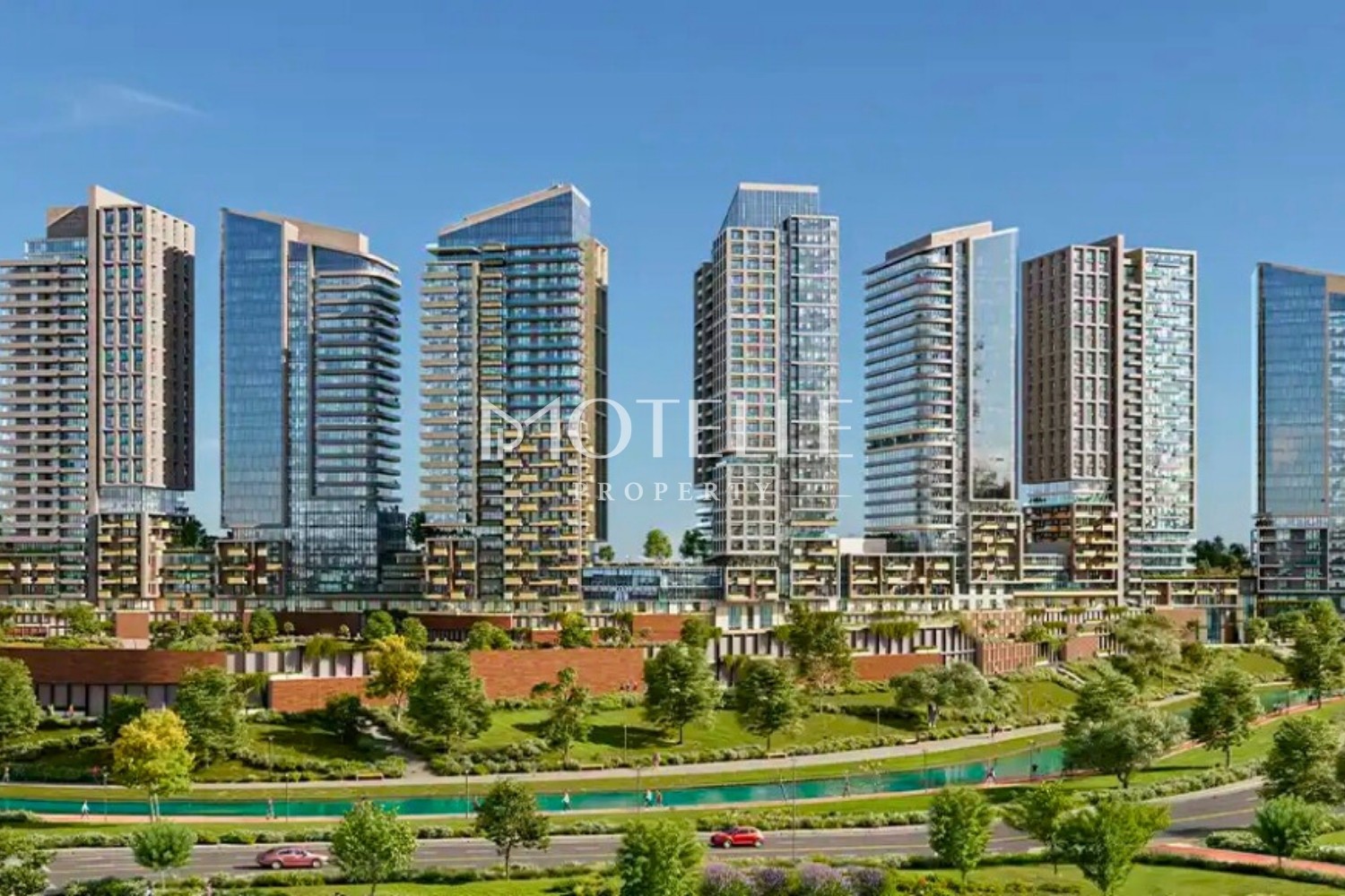 Luxury apartments at RAMS Park House Maslak in Istanbul financial district