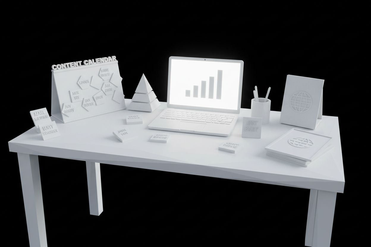 A content planning workspace