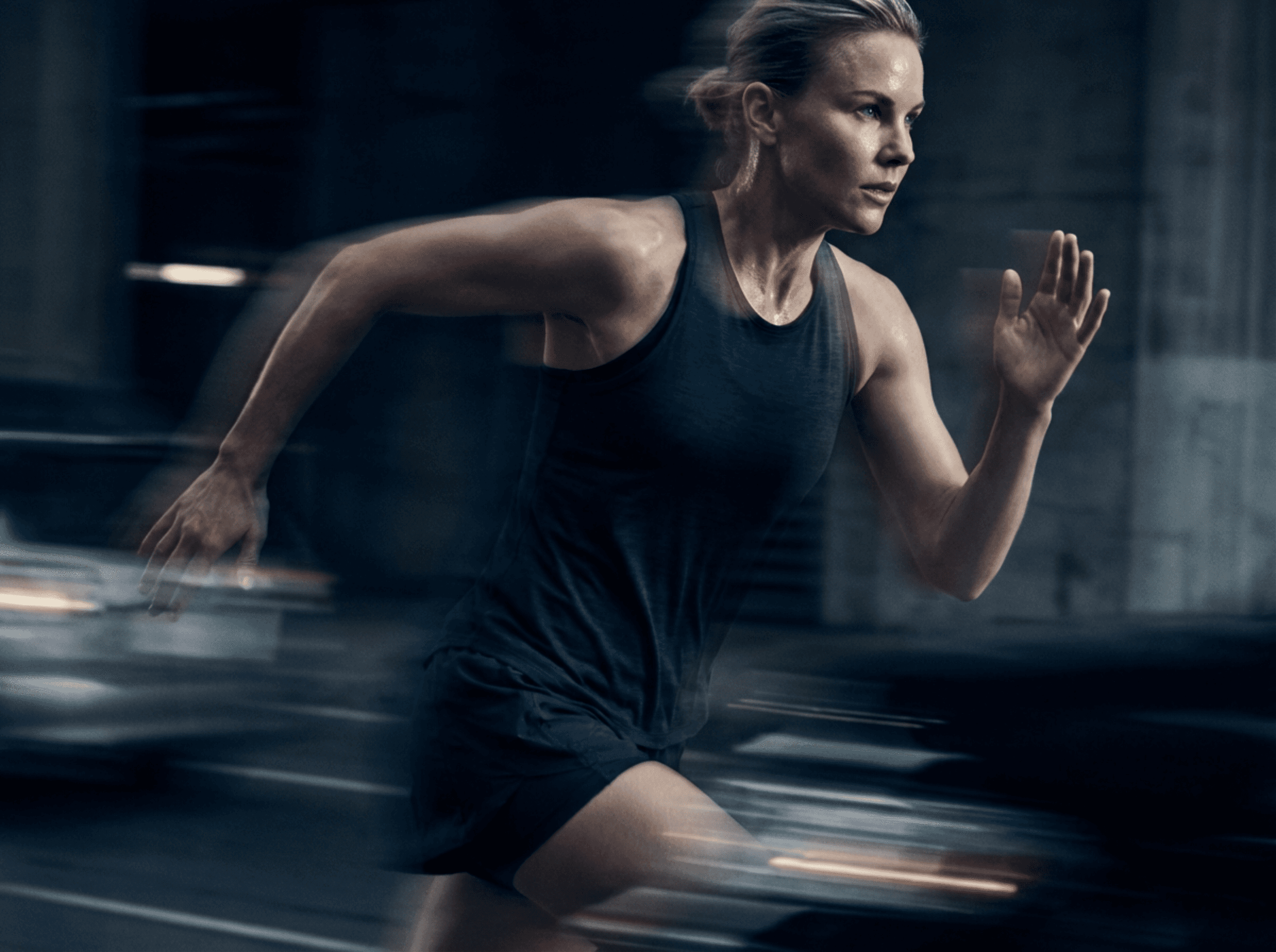 Woman running