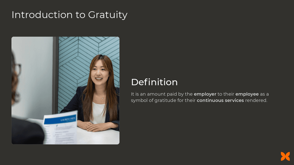 introduction to gratuity