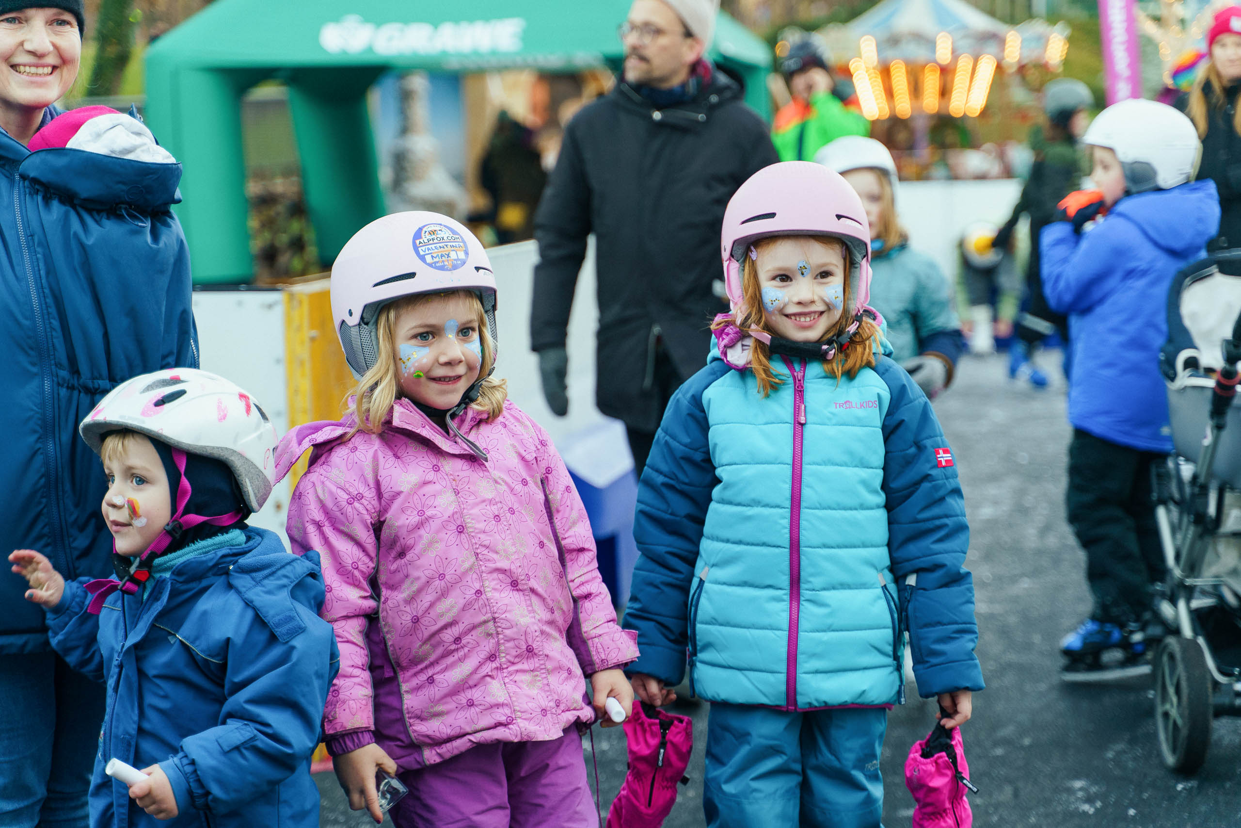 Kinder Freude bei Grawe Event Grazer Winterwelt