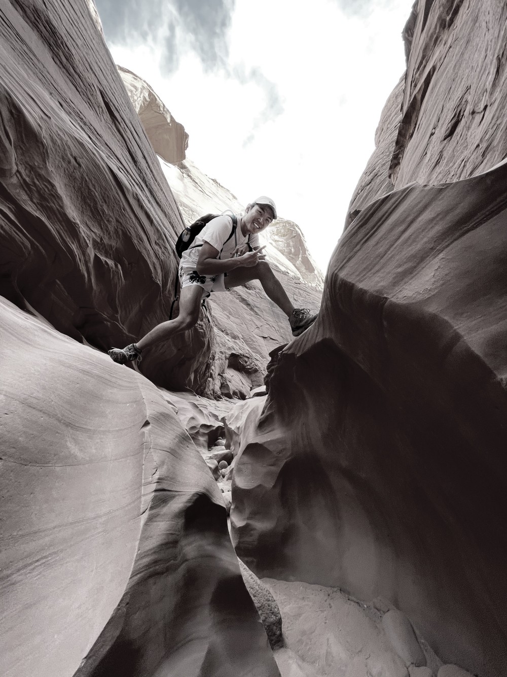 Me, posing in Antelope Canyon, AZ