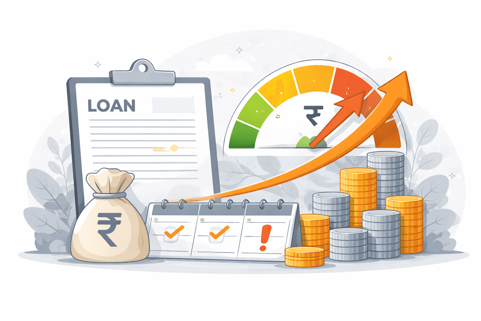 Why does loan interest increase mid-tenure?