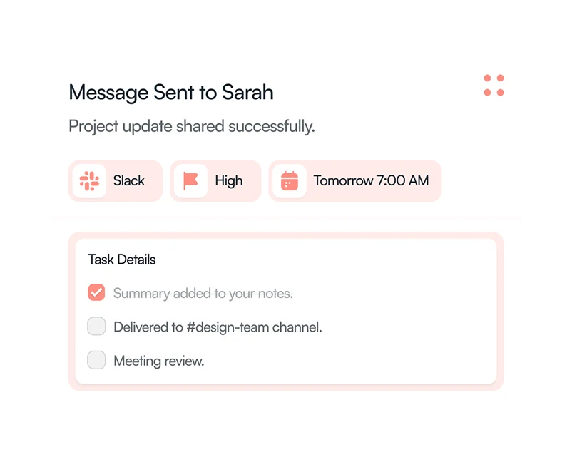 Abstract 3D orb with pink and purple gradient used for AI automation visual