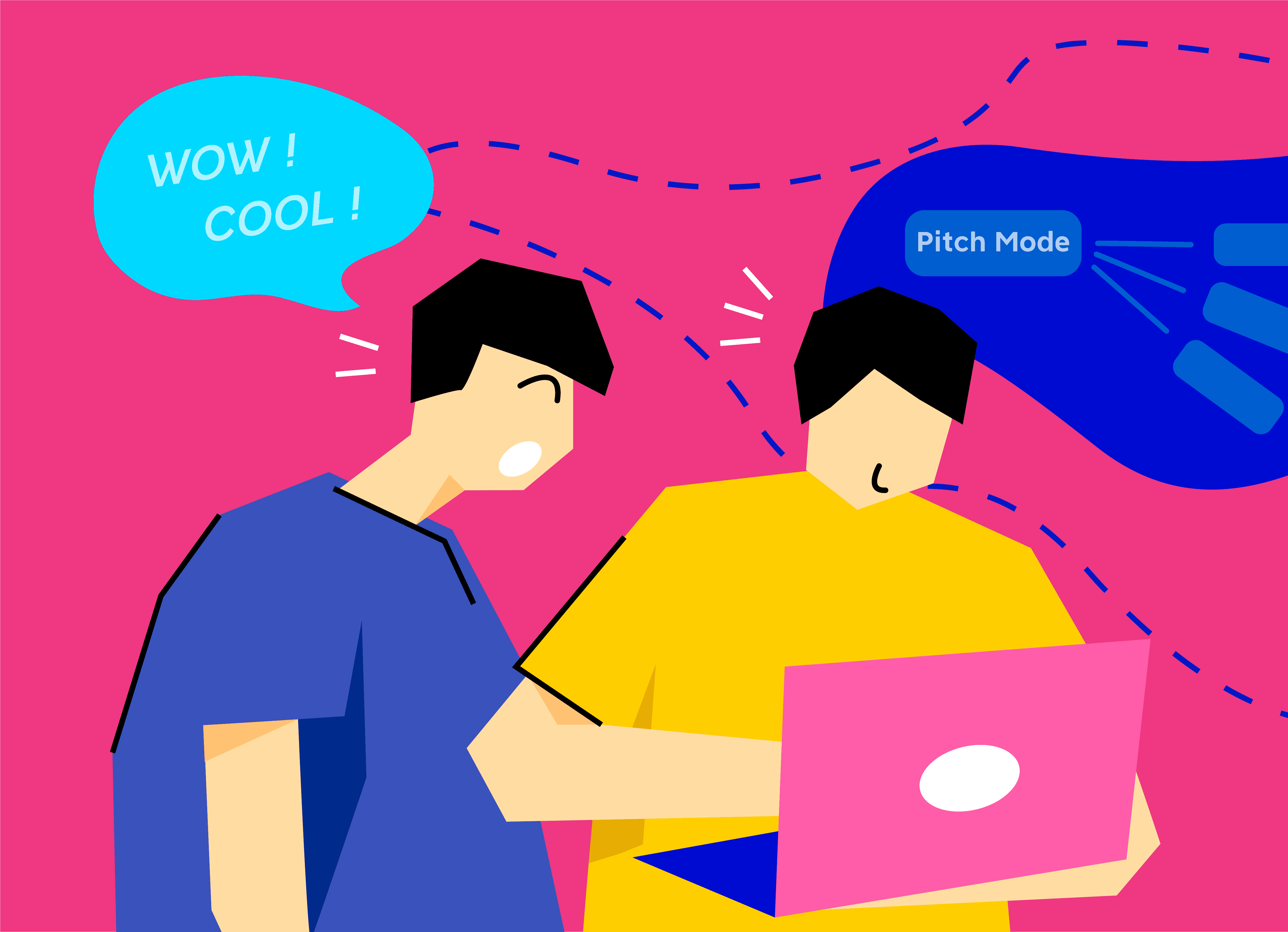 两个男孩在使用电脑