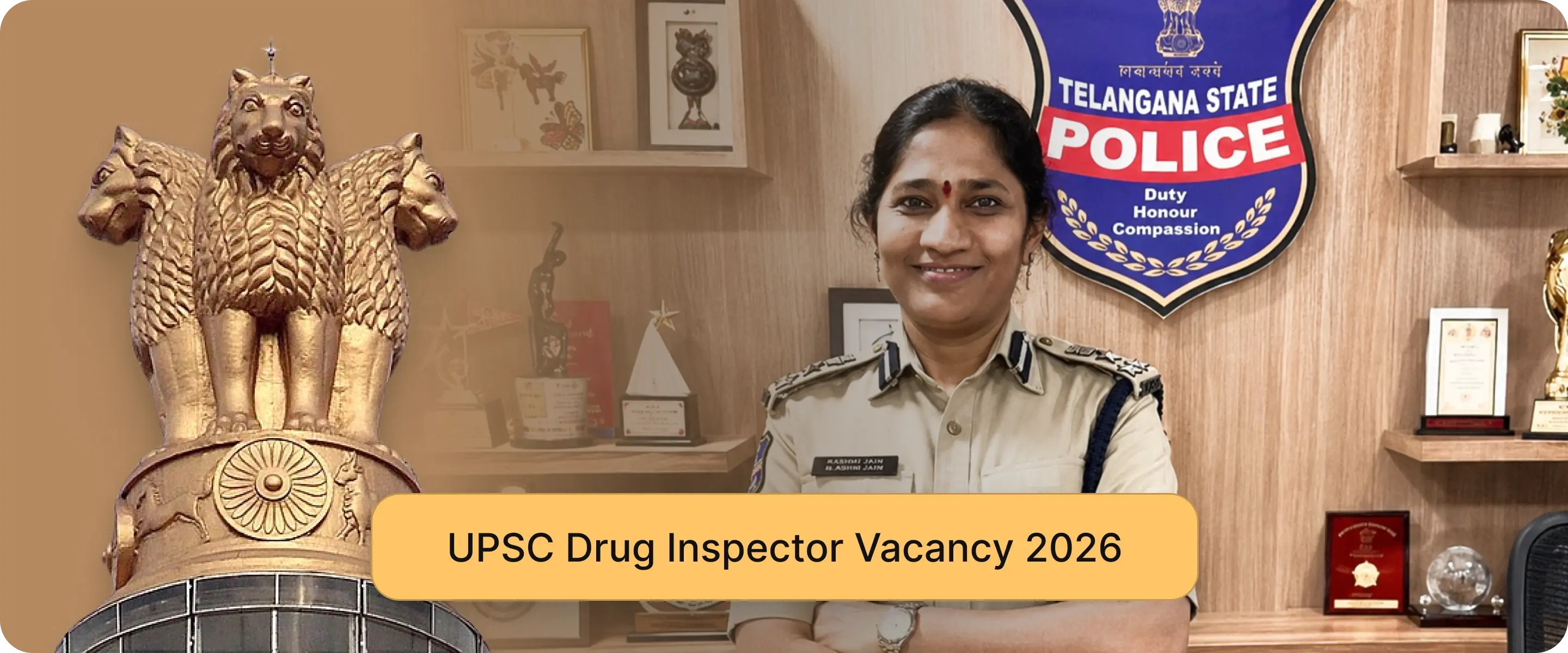 UPSC Drug Inspector Notification Vacancy 2026